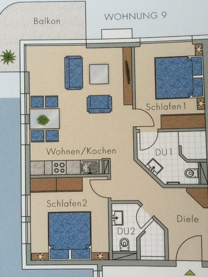 Bellevue Villa Andrea Baabe Exteriör bild